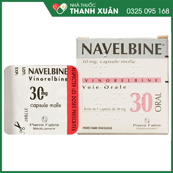 Navelbine 30 thuốc điều trị ung thư hiệu quả